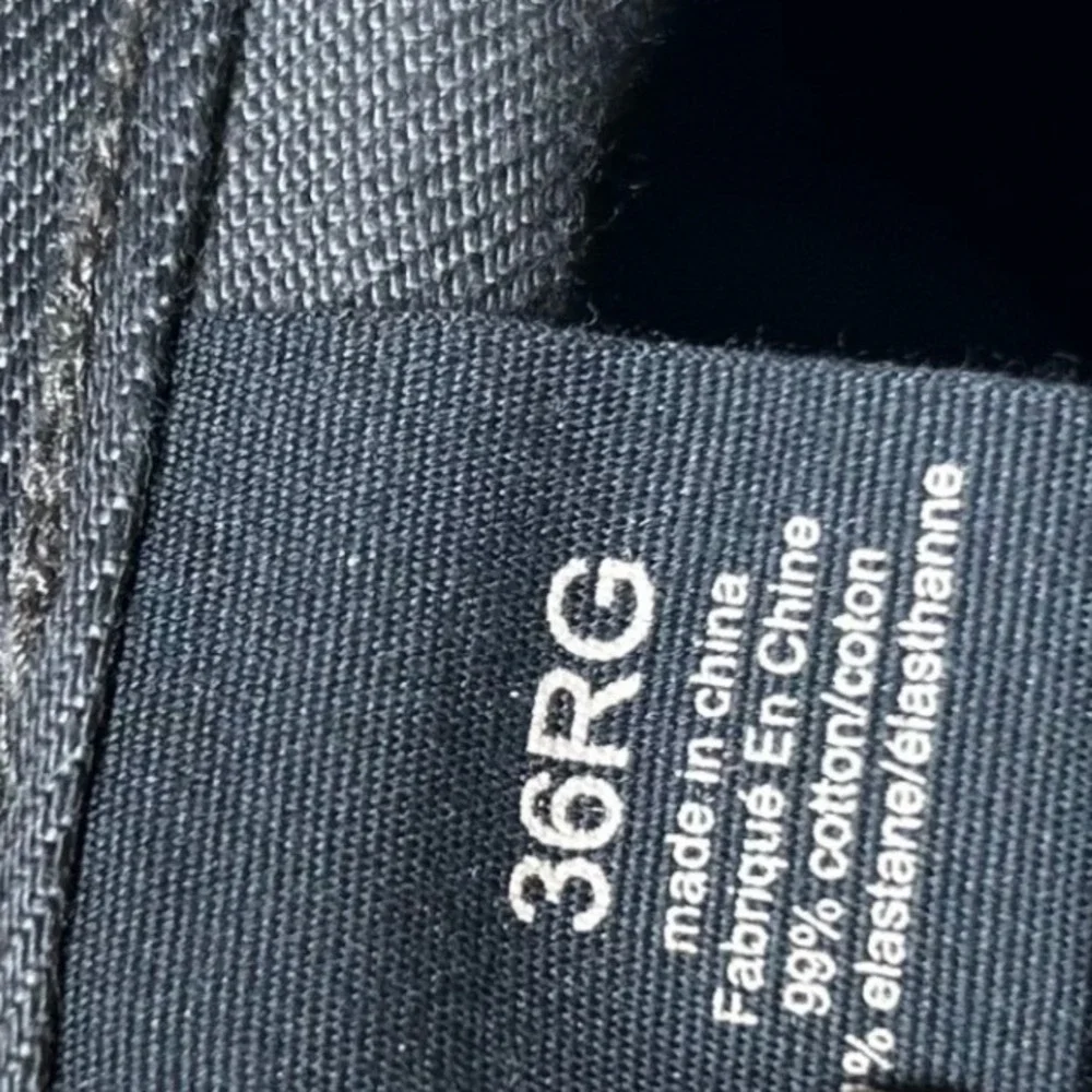 John Varvatos USA Mens Coated Charcoal Gray Straight Leg Jeans 36 36x34